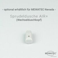 MEWATEC Dusch-WC Aufsatz Nevada | mit Zubehör