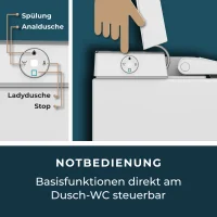 MEWATEC | Florence edge | Entkalkungsfunktion | Sitzheizung | Vortexspülung