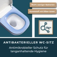 MEWATEC | Florence edge | Entkalkungsfunktion | Sitzheizung | Vortexspülung