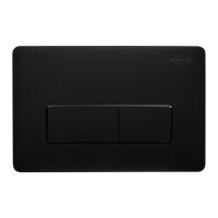 MEWATEC Dusch-WC Komplettset Florence Pro F2000 mit Betätigungsplatte F140B | Kunststoff | eckig | matt | schwarz