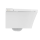 MEWATEC Dusch-WC Komplettset Florence Pro F2000 mit Betätigungsplatte F140B | Kunststoff | eckig | matt | schwarz