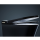 MEWATEC Dusch-WC Komplettset Florence Pro F2000 mit Betätigungsplatte F140B | Kunststoff | eckig | matt | schwarz