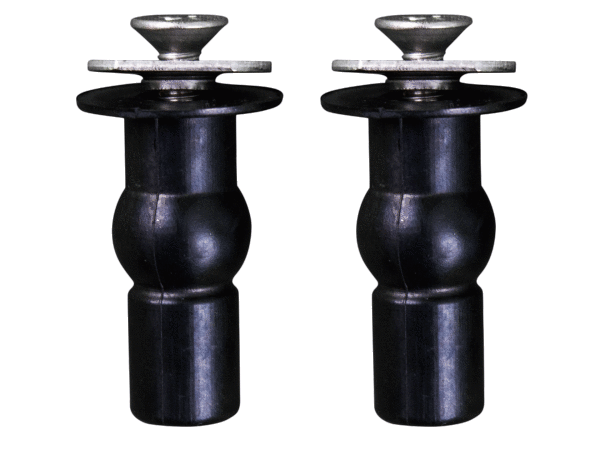 universal Top-Mounting-System Edelstahl (2 Stück)