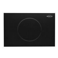 F160B | Glas | rund | schwarz