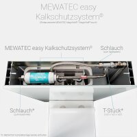 MEWATEC Sanitärmodul MagicWall© 2.0 LED für wandhängende Keramiken | schwarz MW200B