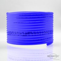 Installationsschlauch 1/4 Zoll Meterware blau