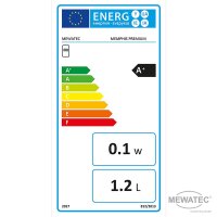 MEWATEC Memphis Premium Dusch WC Komplettanlage bodenstehend, spülrandlos