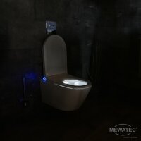 MEWATEC Dusch-WC Komplettanlage Memphis Premium | wandhängend