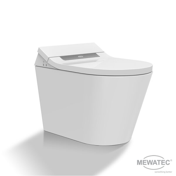 MEWATEC Dusch WC Komplettanlage Twin integral wandhängend - Bidet Intimdusche Taharet