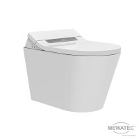 MEWATEC Dusch WC Komplettanlage Twin integral wandhängend - Bidet Intimdusche Taharet