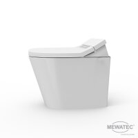 MEWATEC Dusch WC Komplettanlage Twin integral wandhängend - Bidet Intimdusche Taharet