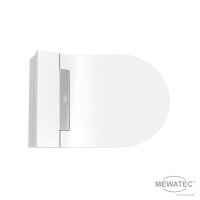 MEWATEC Dusch WC Komplettanlage Twin integral wandhängend - Bidet Intimdusche Taharet