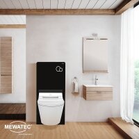 MEWATEC Dusch WC Komplettanlage Twin integral wandhängend - Bidet Intimdusche Taharet