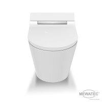 MEWATEC Dusch WC Komplettanlage Twin integral wandhängend - Bidet Intimdusche Taharet