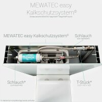 MEWATEC Sanitärmodul MagicWall© für bodenstehende Keramiken | schwarz MW110B