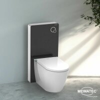 MEWATEC Sanitärmodul MagicWall© für bodenstehende Keramiken | weiß MW110W