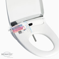 MEWATEC Dusch-WC Aufsatz E900