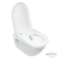 MEWATEC EasyUp Premium Dusch WC Komplettanlage wandhängend
