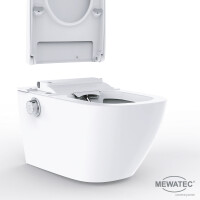 MEWATEC EasyUp Premium Dusch WC Komplettanlage wandhängend