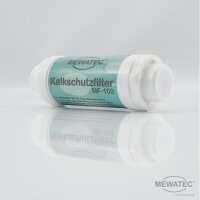 1 x  MEWATEC MF 100 Kalkschutzfilter für Dusch-WCs