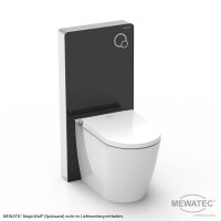 MEWATEC Dusch-WC Komplettanlage Memphis Premium | bodenstehend | 4 Filter