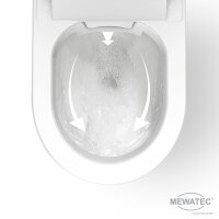 MEWATEC Dusch-WC Komplettanlage Memphis Premium | bodenstehend | 4 Filter
