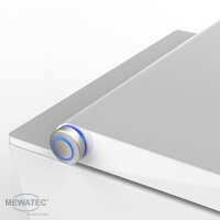 MEWATEC Dusch-WC Komplettanlage Memphis Premium | bodenstehend | 4 Filter