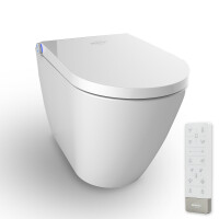 MEWATEC Dusch-WC Komplettanlage Memphis Premium | bodenstehend | 8 Filter