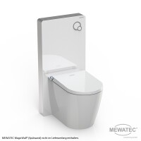MEWATEC Dusch-WC Komplettanlage Memphis Premium | bodenstehend | 8 Filter