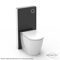 MEWATEC Dusch-WC Komplettanlage Memphis Premium | bodenstehend | 8 Filter
