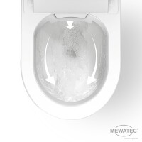 MEWATEC Dusch-WC Komplettanlage Memphis Premium | bodenstehend | 8 Filter
