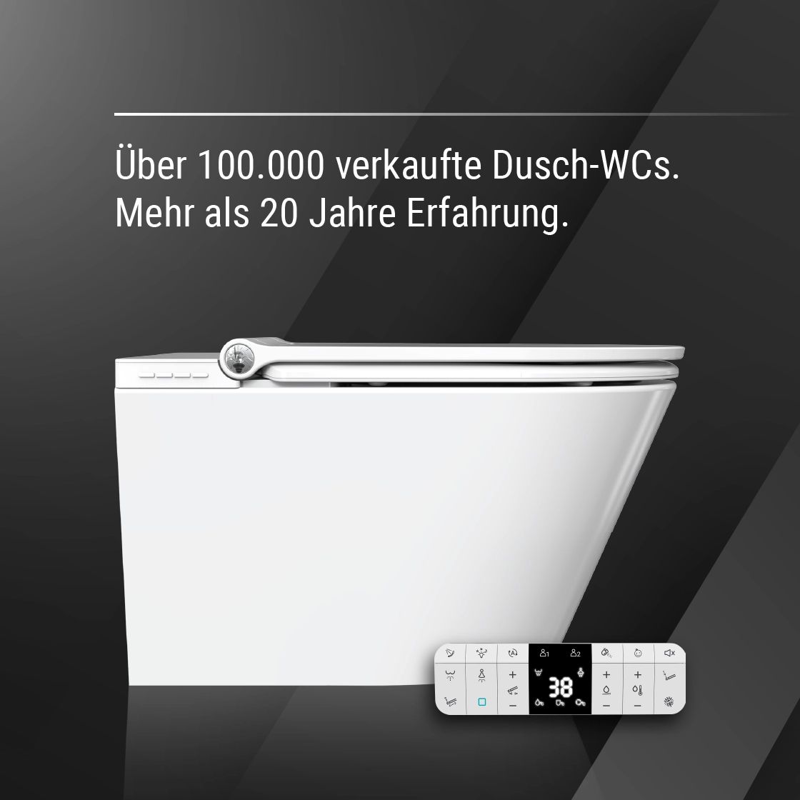 MEWATEC: Mehr als 20 Jahre Dusch-WC-Erfahrung und mehr als 100.000 Dusch-WCs