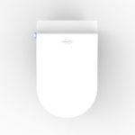 MEWATEC Dushlet Memphis Dusch-WC Komplettanlage Draufsicht transparent